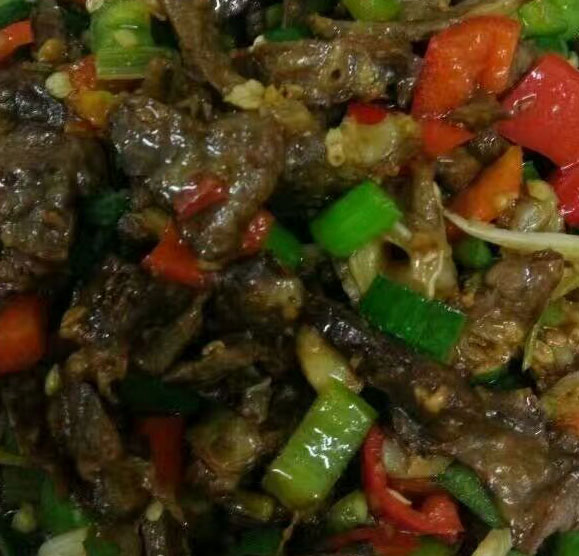 广丰猪肺炒辣椒