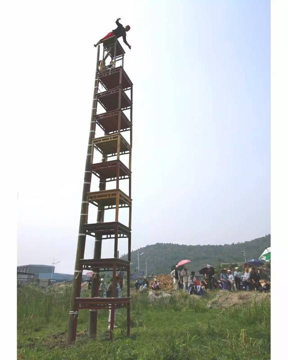 翻九楼，上饶广丰民俗文化