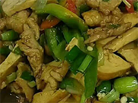广丰豆腐干炒肉，江西上饶广丰美食