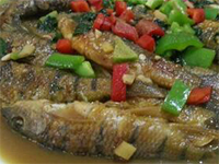 广丰溪鱼炒辣椒，江西上饶广丰美食